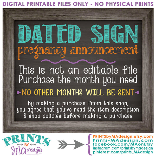 Easter Pregnancy Announcement Sign, Some Bunny is going to be a Big Brother, Baby #2 due in SEPTEMBER Dated PRINTABLE Chalkboard Style New Baby Reveal Sign, Print as 8x10" or 16x20", Instant Download Digital Printable File - PRINTSbyMAdesign